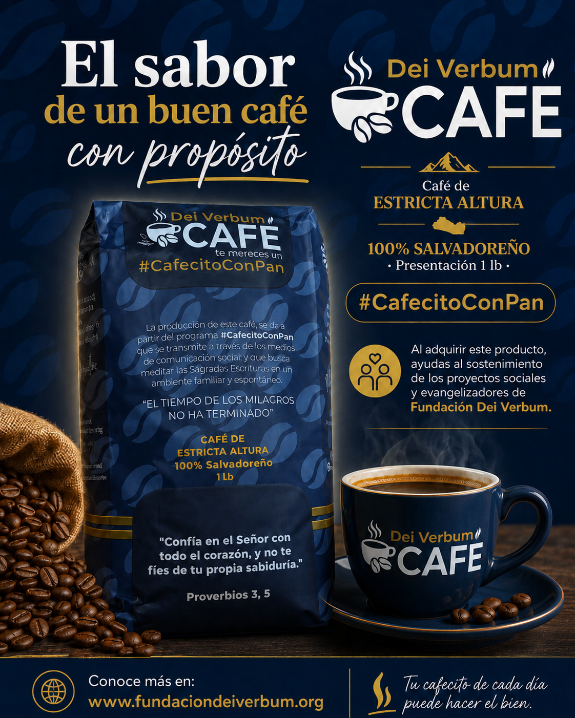 Dei Verbum Café, café de estricta altura 100% salvadoreño con propósito social